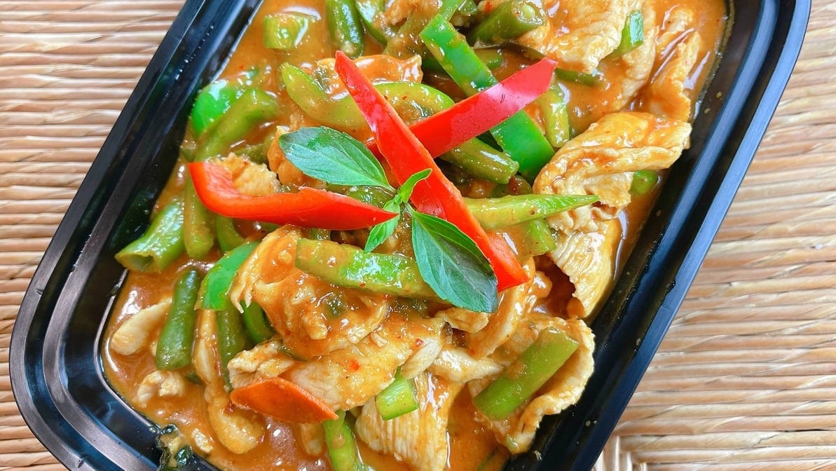 Pad Prik Khing A La Carte.