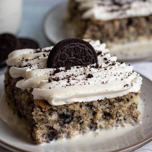 Oreo Tres Leches Cake.