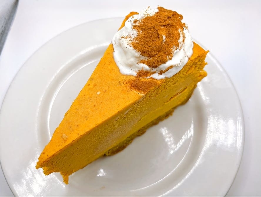 Pumpkin Spice Cheesecake (Seasonal).