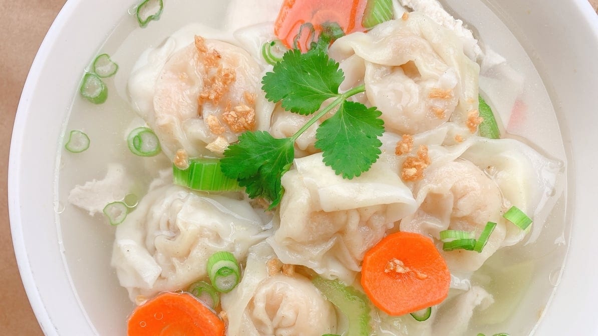 Shrimp Wontons Soup 32 oz.