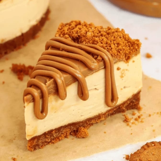 Biscoff Cheesecake.