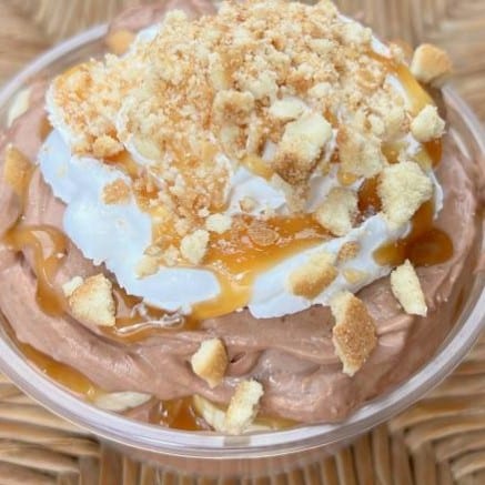 Chocolate-Banana Pudding.