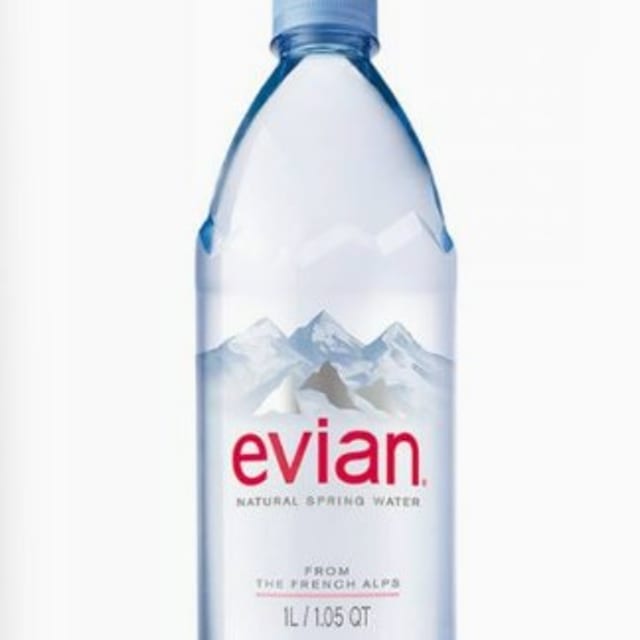 Evian Water (1 Lt).