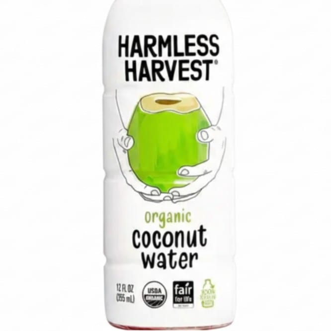 Harmless Harvest Coconut Water 16 oz.
