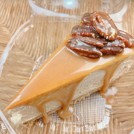 Salted Caramel Cheesecake.
