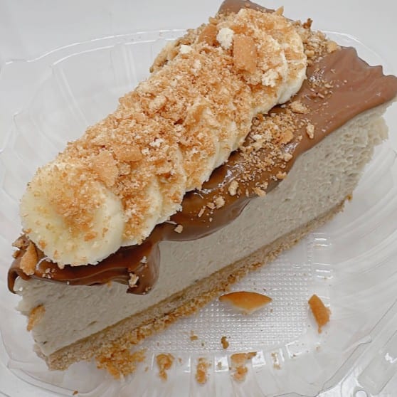 Chocolate Banana Pudding Cheesecake.