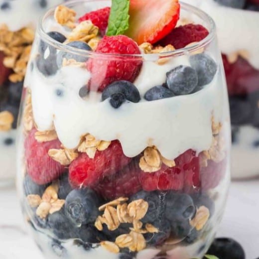 Fruit & Yogurt Parfait Best Seller.