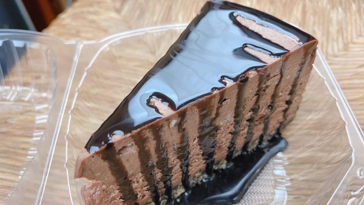 Double Chocolate Cheesecake.