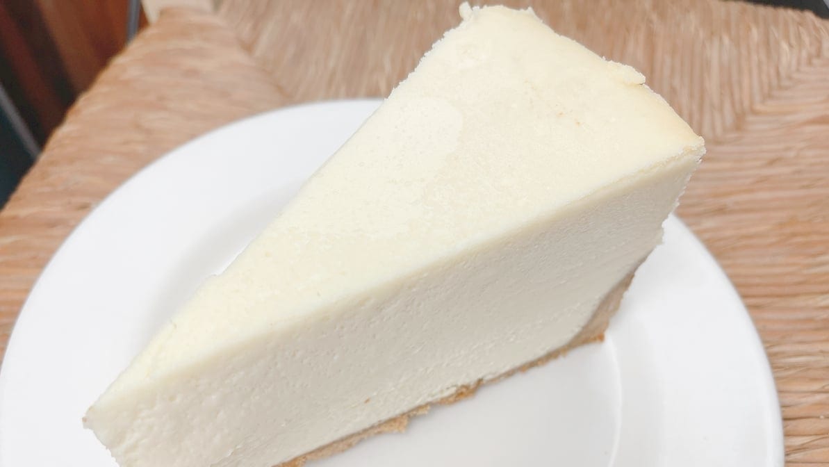 Classic New York Cheesecake.