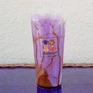 No. 6 Ube Brown Sugar Milk Tea (24 oz)